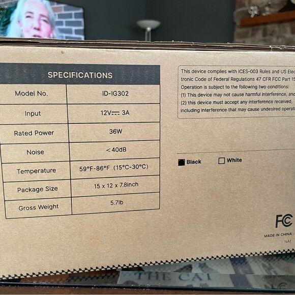 12 POD INDOOR LED HYDROPONIC SYSTEM by IDOO NIB GROW IN WATER, NO SOUL, NO MESS - Picture 5 of 6